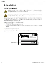 Предварительный просмотр 8 страницы INOXPA BCI Series Installation, Service And Maintenance Instructions