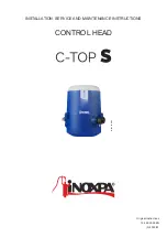 INOXPA C-TOP S Installation, Service And Maintenance Instructions preview