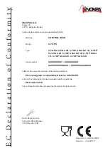 Preview for 2 page of INOXPA C-TOP S Installation, Service And Maintenance Instructions