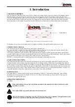 Preview for 3 page of INOXPA Hyclean Series Installation, Service And Maintenance Instructions