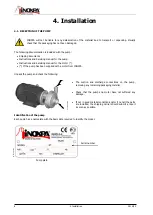 Предварительный просмотр 8 страницы INOXPA HYGINOX SEN Installation, Service And Maintenance Instructions