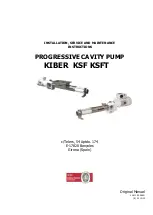 INOXPA KIBER 2KSF-20 Service And Maintenance Instructions предпросмотр