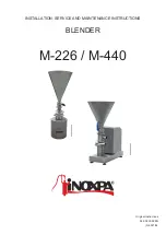 INOXPA M-226 Installation, Service And Maintenance Instructions preview