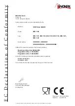 Preview for 2 page of INOXPA ME-1100 Installation, Service And Maintenance Instructions