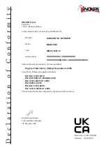 Preview for 3 page of INOXPA MIXBLEND Installation, Service And Maintenance Instructions