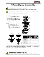 Preview for 15 page of INOXPA PHARMAVALVE Installation, Service & Maintenance Manual