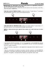 Preview for 83 page of INOXPAN Pando PBE 182-190CRR User'S Manual And Installation