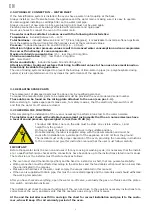 Preview for 8 page of Inoxtrend 2200740 Instructions For The Installation, Use And Maintenance