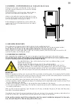 Preview for 11 page of Inoxtrend 2200742 Instructions For The Installation, Use And Maintenance