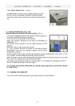 Preview for 17 page of Inoxtrend CDA-107G Operating And Maintenance Instructions Manual