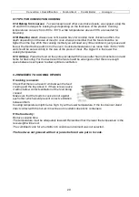 Preview for 20 page of Inoxtrend CDA-107G Operating And Maintenance Instructions Manual