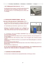 Preview for 27 page of Inoxtrend CDA-107G Operating And Maintenance Instructions Manual