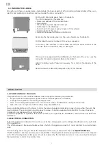 Предварительный просмотр 6 страницы Inoxtrend ER004-USPE Instructions For The Installation, Use And Maintenance