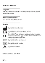 Предварительный просмотр 34 страницы INQUA 504G0007 Instructions For Use Manual