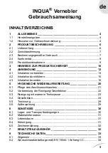 Предварительный просмотр 5 страницы INQUA BR021200 Instructions For Use Manual