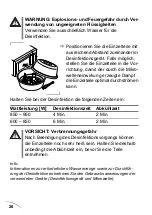 Предварительный просмотр 28 страницы INQUA BR021200 Instructions For Use Manual