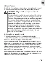 Preview for 95 page of INQUA BR021200 Instructions For Use Manual