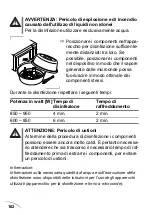 Предварительный просмотр 164 страницы INQUA BR021200 Instructions For Use Manual