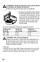 Предварительный просмотр 230 страницы INQUA BR021200 Instructions For Use Manual