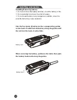 Предварительный просмотр 6 страницы Inrico T196 Instructions Manual