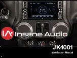 Insane Audio JK4001 Installation Manual preview