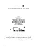 Предварительный просмотр 2 страницы INSBUD IB–Therm 203 Manual