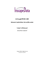 Inscape Data AirGoggle NVS 440R User Manual preview