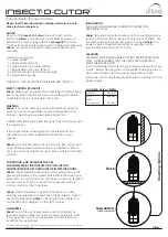 INSECT-O-CUTOR Allure 30 Instructions preview