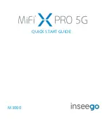 Inseego MiFi X PRO 5G M3000 Quick Start Manual preview