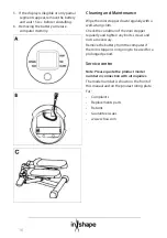 Preview for 16 page of inshape 17063 Instruction Manual