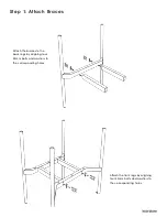 Preview for 3 page of Inside Weather ADA DINING CHAIR Manual