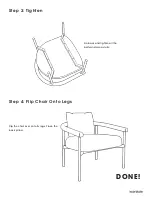 Preview for 4 page of Inside Weather ADA LOUNGE CHAIR Manual