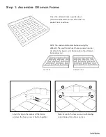 Preview for 3 page of Inside Weather BONDI SOFA Assembly Instructions Manual