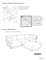 Preview for 7 page of Inside Weather BONDI SOFA Assembly Instructions Manual