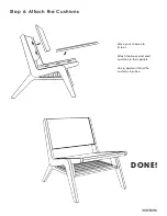 Предварительный просмотр 6 страницы Inside Weather EDGAR LOUNGE CHAIR Manual