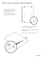 Preview for 3 page of Inside Weather SLOAN CREDENZA Manual