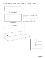 Preview for 4 page of Inside Weather SLOAN CREDENZA Manual