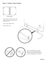 Preview for 5 page of Inside Weather SLOAN CREDENZA Manual