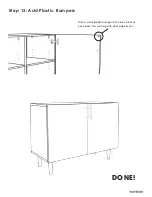 Preview for 14 page of Inside Weather SLOAN CREDENZA Manual