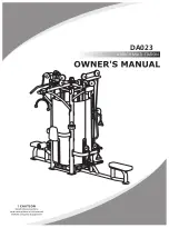 Insight Gym CABLE JUNGLE DA023 Owner'S Manual preview