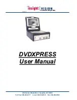 Insight Vision DVDXPRESS User Manual предпросмотр