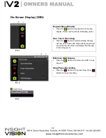 Предварительный просмотр 12 страницы Insight Vision IV2 Owner'S Manual