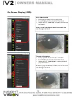 Предварительный просмотр 13 страницы Insight Vision IV2 Owner'S Manual