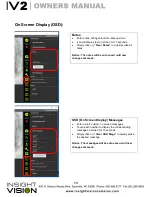 Предварительный просмотр 14 страницы Insight Vision IV2 Owner'S Manual