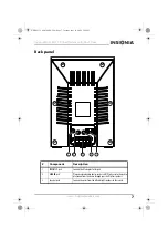 Preview for 7 page of Insignia 09-0398 User Manual