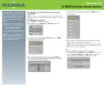 Insignia 09-0929 Quick Setup Manual preview