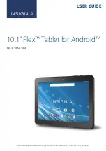 Preview for 1 page of Insignia FLEX Series NS-P10A8100 User Manual