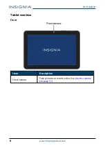 Preview for 6 page of Insignia FLEX Series NS-P10A8100 User Manual