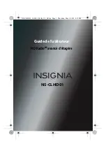 Предварительный просмотр 1 страницы Insignia Insignia Narrator NS-CLHD01 (French) Manual De L'Utilisateur