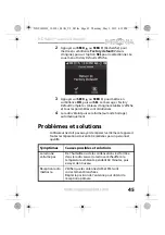 Предварительный просмотр 45 страницы Insignia Insignia Narrator NS-CLHD01 (French) Manual De L'Utilisateur